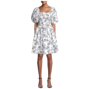 New with tags - Rachel Parcell Floral Poplin Fit and Flare Dress